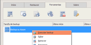 Executar backup