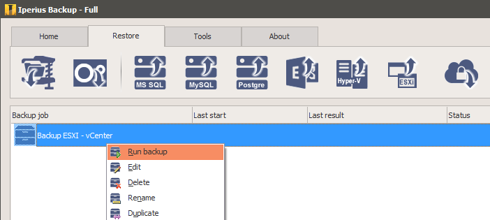 backup vmware esxi with a rake (script)