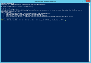 Abilitare Powershell Remoting 2