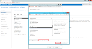 Configurazione permessi utente su Microsoft Exchange 12