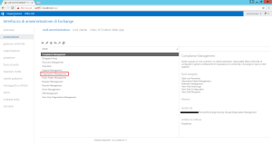 Configurazione permessi utente su Microsoft Exchange 3