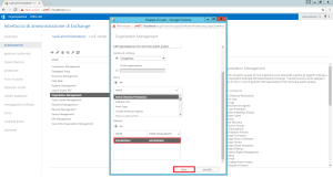 Configurazione permessi utente su Microsoft Exchange 7