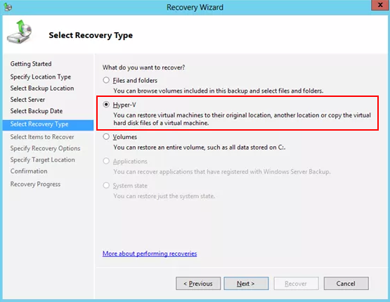 create recovery disk windows server 2016