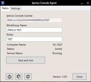 Iperius Console Agent - First Startup