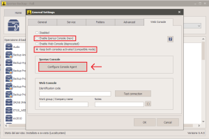 Install Iperius Console from inside Iperius Backup