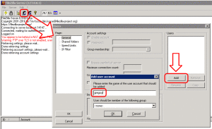 How to create ftp server filezilla paragon software group shdd