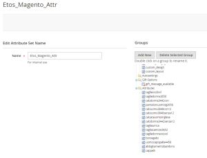 Attribute Set e Attribute Group di Magento 2