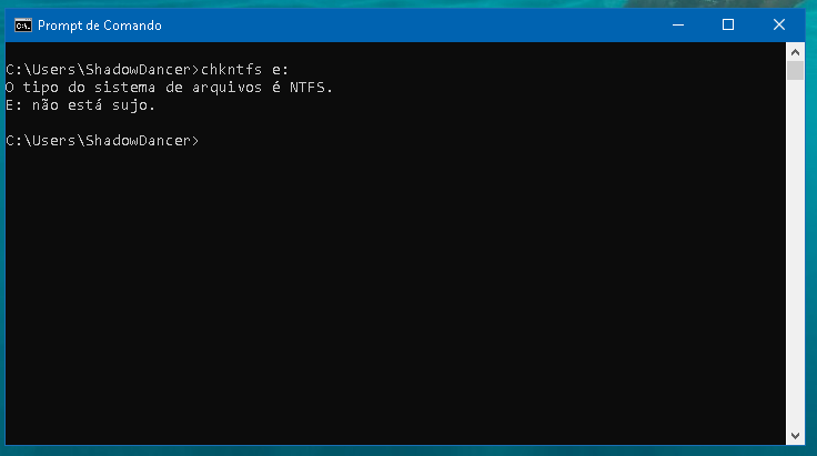 Resolvendo problemas em Unidades de Armazenamento usando o ChkDsk do Windows