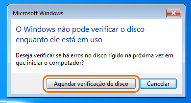 Resolvendo problemas em Unidades de Armazenamento usando o ChkDsk do Windows