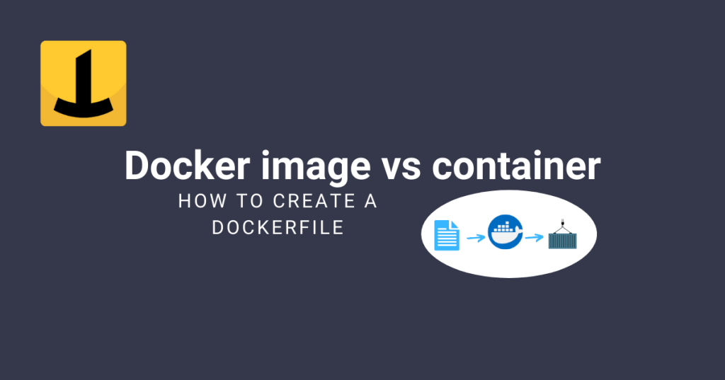 docker image vs container