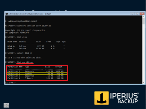 Diskpart - List Partition