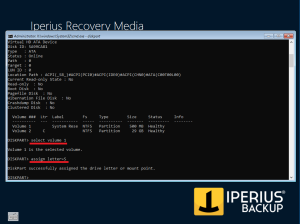 Diskpart - Assign Letter MBR