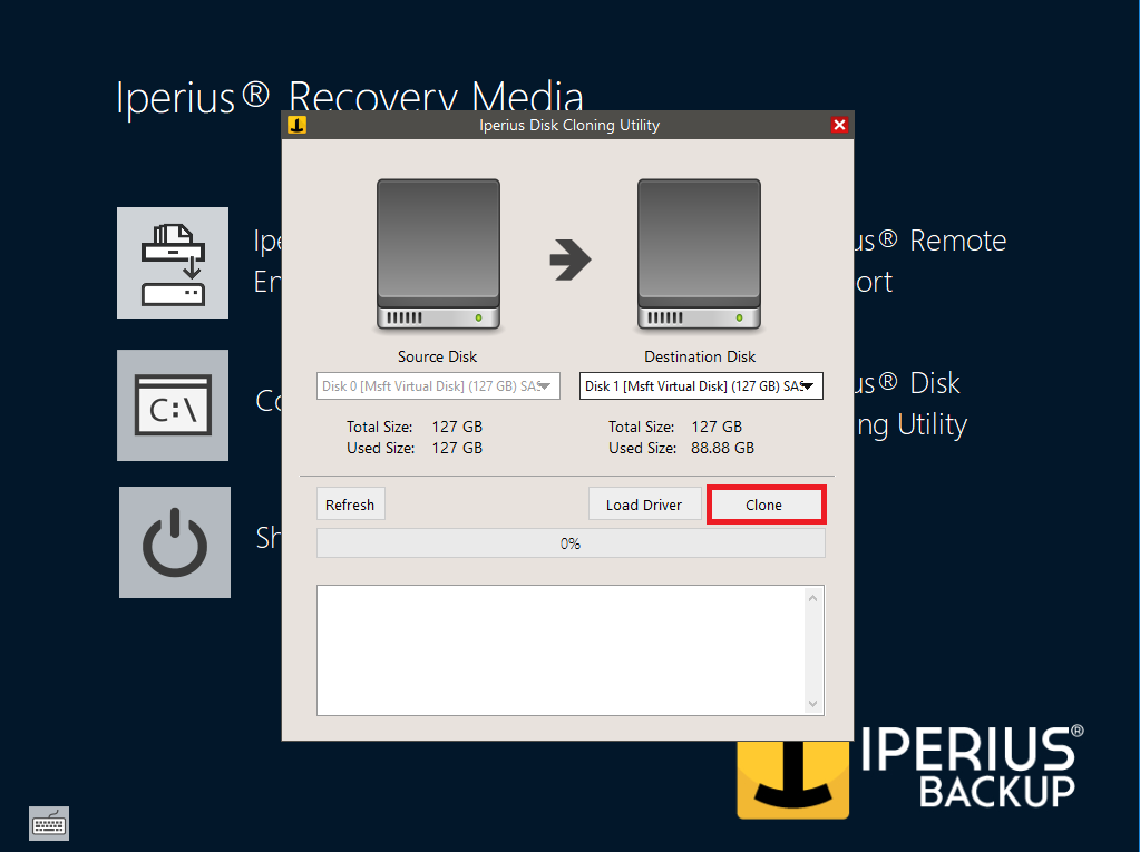 clone disk vs image disk